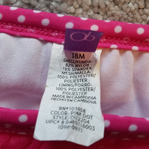 Pink 2 piece swimwear - Picture 3 of 3